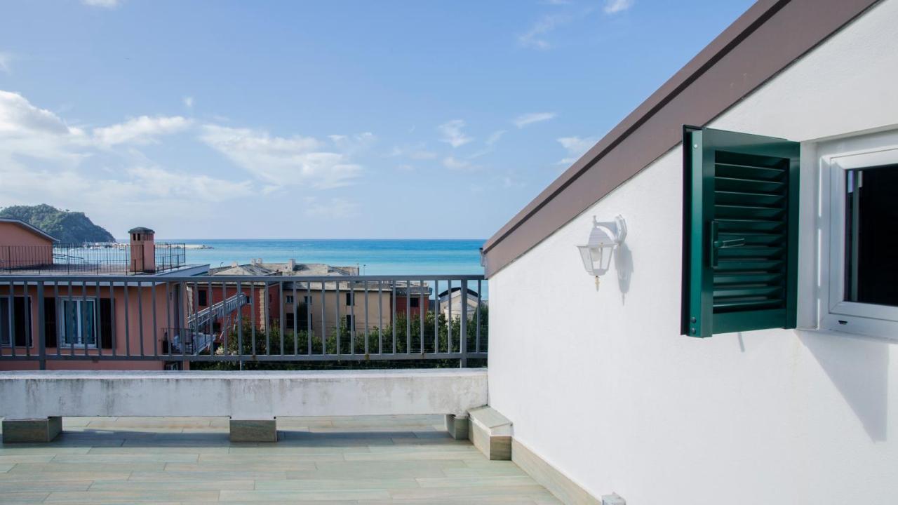 Ferienwohnung 009 - Attico Sant'Anna Vista Mare 150M Dalla Spiaggia Con Terrazza Privata Sestri Levante Exterior foto